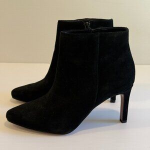 Black Suede Booties